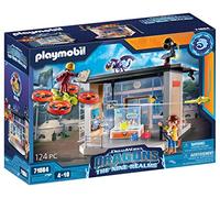 Playmobil 71084 How to Train your Dragon: Nine Realms ICarus Base, Toy with science lab and large drone and TV characters, Fun Imaginative Role-Play, Playset Suitable for Children Ages 4+