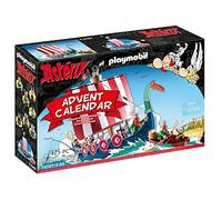 Playmobil 71087 Asterix: Advent Calendar Pirates, With Floating Pirate Ship, Dinghy and Cartoon Characters, Christmas Toy for 5+ Year Olds