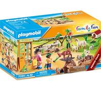 Playmobil 71191 Family Fun Petting Zoo, Playset with Animals, Fun Imaginative Role-Play, Playset Suitable for Children Ages 4+