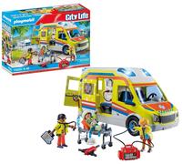 PLAYMOBIL 71202 Ambulance with Lights - FIGURE / EMERGENCY TOY / MEDICAL TOY