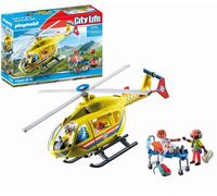 Playmobil 71203 City Life Medical Helicopter, toy for children ages 4+, toy play