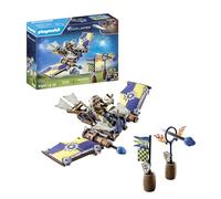 Playmobil 71211 Novelmore - Dario's Glider, flying glider with bolt cannons, medieval castle and knights toy, fun imaginative role-play, playset suitable for children ages 4+