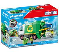PLAYMOBIL 71234 City Life Recycling Truck Age 4-10 61pcs