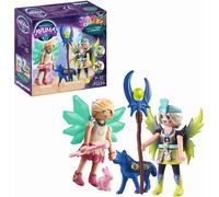 Playmobil 71236 Adventures of Ayuma Crystal and Moon Fairy with Soul Animals, to
