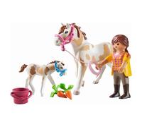 Playmobil 71243 Country Horse with Foal Building Set
