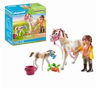 Horse Mare & Foal Playset & Accessories - 71243 - Playmobil