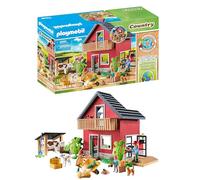 Country Farmhouse home with farm animals, organic farm Playmobil 71248