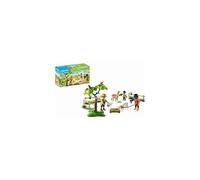 Playmobil 71252 Country Rabbit hutch, farm animal play sets, sustainable toys, fun imaginative role play, playsets suitable for children ages 4+