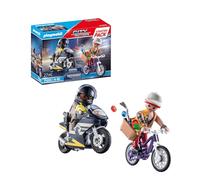 Playmobil 71255 Special Forces and Thief Starter Pack, Police Toy, Fun Imaginative Role-Play, PlaySets Suitable for Children Ages 4+