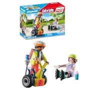 Playmobil 71257 Rescue with Balance Racer Starter Pack, promo pack, starter pack, rescue, racing car, role play, play-set suitable for ages 4+