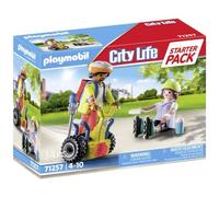 Playmobil 71257 Rescue with Balance Racer Starter Pack, Fun Imaginative Role-Play, PlaySets Suitable for Children Ages 4+