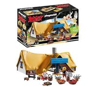Playmobil 71266 Asterix: Hut of Unhygienix, Unhygienix and his wife Bacteria, collection play figures, asterix collectors and fans, fun imaginative role play, playsets suitable for children ages 5+
