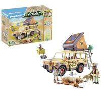 Playmobil 71293 Wiltopia Rescue All-Terrain Vehicle,Adventurous Animal Set,Age4+