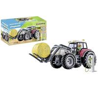 71305 Country Large Electric Tractor, An electric-powered tractor with an openable roof and E-charging station, Fun Imaginative Role-Play, PlaySets