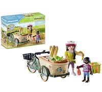 Playmobil 71306 Country Cargo Bike, practical and environmentally friendly transport and exciting adventures, fun imaginative role play, playsets suitable for children ages 4+