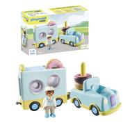 Playmobil 71325 1.2.3: Doughnut Truck with Stacking and Sorting Feature, playset
