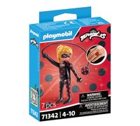 Playmobil 71342 Miraculous: Antibug, Tales of Ladybug and Cat Noir, collector’s item, gifting toy and fun imaginative role-play, playsets for children ages 4+