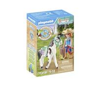 Playmobil 71358 Horses of Waterfall - Feeding Time with Ellie and Sawdust, Horse Toy, Fun Imaginative Role-Play, PlaySets Suitable for Children Ages 4+