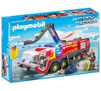 Playmobil 71371 Airport Fire Truck with Light and Sound