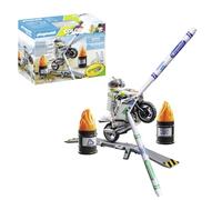 Playmobil 71377 Color Motorbike, creative vehicle design with water-soluble markers and accessories for amazing stunts, fun imaginative role play, artistic play sets suitable for children ages 5+