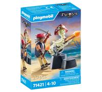 Playmobil 71421 Pirates: Pirate vs. Deeper - Cannon Master, fantasy (US IMPORT)