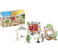 Playmobil 71424 Family Fun Campsite, camping, vacation in nature with a tent, kitchen and sanitary area, an exciting adventure, fun imaginative role-play, playsets suitable for children ages 4+
