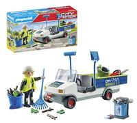 71433 City Life Street Cleaning with E-Vehicle, City Cleaner Educational Toy, Imaginative Role-Play, PlaySets Suitable for Children Ages 4+