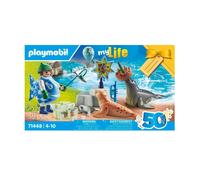 Playmobil 71448 My Life Keeper With Animals Birthday Celebration Set