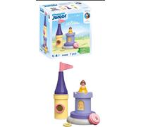 PLAYMOBIL 71458 JUNIOR & Disney: Belle's Play Tower with Sound, toys for toddlers, made from over 90% plant-based plastics, gifting toy and imaginative role-play, playsets for children ages 12 months+