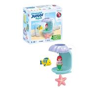 Playmobil 71460 JUNIOR AQUA & Disney: Ariel's Shell Shower, for toddlers, made from over 90% plant-based plastics, indoor and outdoor water toy, fun role-play, playsets for children ages 12 months+