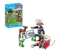Playmobil 71467 Action Heroes: Firefighting Mission: Animal Rescue
