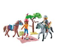 Playmobil Horseback Riding Trip To The Beach With Amelia And Ben Construction Game Multicolor