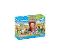 Playmobil Veterinary Mission With The Donkeys Construction Game Multicolor Kids