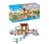 Playmobil 71494 Horses of Waterfall: Riding Stable, exciting horse riding adventures at Waterfall Ranch, complete with diverse accessories, detailed play sets suitable for children ages 4+