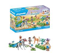 Playmobil 71495 Horses of Waterfall: Pony Tournament, exciting competitions for young champions, featuring extensive accessories, detailed play sets suitable for children ages 4+
