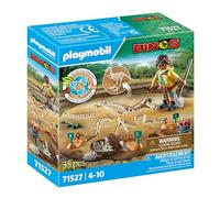 Playmobil 71527 Dinos: Archaeological Dig with Dino Skeleton, thrilling dinosaur sets, jurassic, dino toys, fun imaginative role-play, playset suitable for children ages 5+