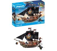 Playmobil 71530 Pirates Large Pirate Ship with Crew Playset