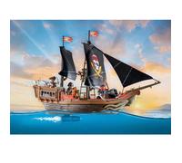 Playmobil 71530 Pirates Large Pirate Ship with Crew Playset