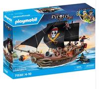Playmobil 71530 Pirates Large Pirate Ship with Crew Playset