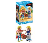 Playmobil 71544 Asterix: Tragicomix and Panacea, beloved couple from the Asterix universe, including bouquet of flowers, sword, and more, imaginative play sets suitable for children ages 5+