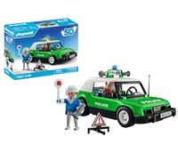 Playmobil 71591 Classic Police Car Anniversary Set, exciting rides with the icon