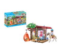 Playmobil 71638 Relaxation Area with Riders - Horses of Waterfall - Includes Two Characters a Horse and a Secret Corner for Supplies - from 5 Years O