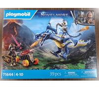 Playmobil 71644 Knights of Novelmore: Dragon Combat, medieval castle and knights’ toy, fun imaginative role-play, playset suitable for children ages 5+