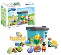 Playmobil 123 Animal House Construction Game Clear Kids