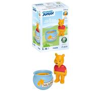 Playmobil 71695 JUNIOR & Disney: Winnie's Counter Balance Honey Pot, Winnie-the-Pooh, made from over 90% plant-based plastics, gifting toy and fun role-play, playsets for children ages 12 months+