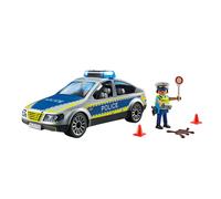 PLAYMOBIL 71729 Action Heroes Police Patrol Car with Flashing Lights and Sounds