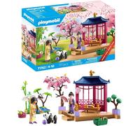 Playmobil 71762 Asian Garden with Panda Feeding Building Set 111pcs New Gift 4+