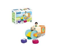 Playmobil | JUNIOR | Tractor with fun planter | Toy from 1 year | Gift for toddlers | Promotes learning about vegetables and colors | Sustainable toy with outdoor function & accessories | 71773