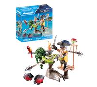 PLAYMOBIL 71795 Pirate avec arbalete et poissons a viser, Les pirates, 31 pieces, Des 4 ans