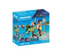 PLAYMOBIL 71795 Pirate avec arbalete et poissons a viser, Les pirates, 31 pieces, Des 4 ans